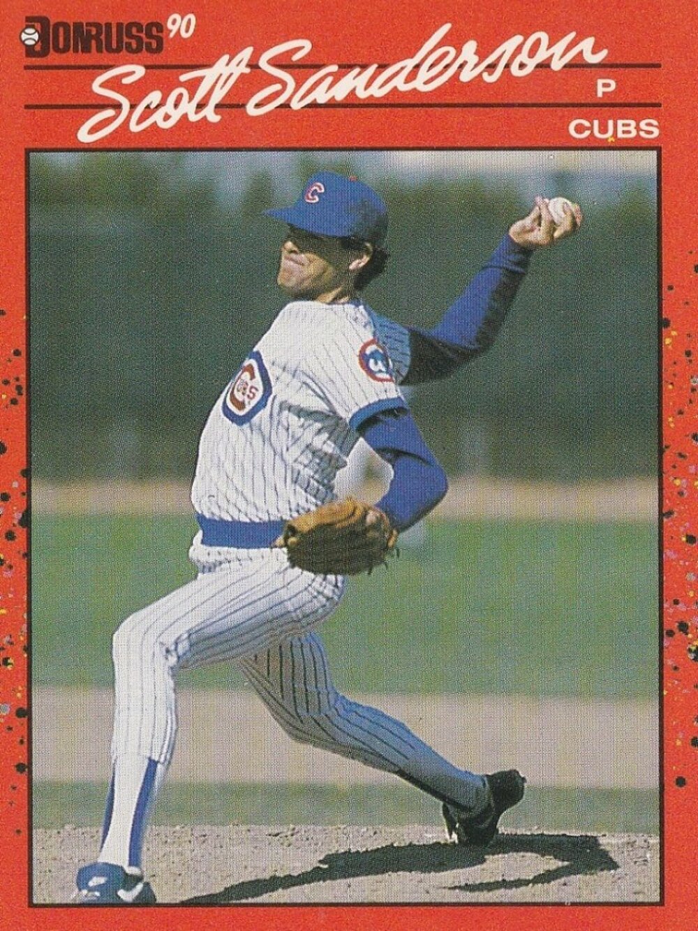 Scott Sanderson - Donruss 90 Baseball Card